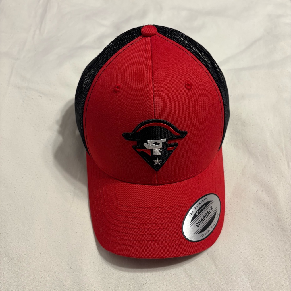 Yupoong Brand Adjustable Trucker Hat Featuring A Commodore Logo